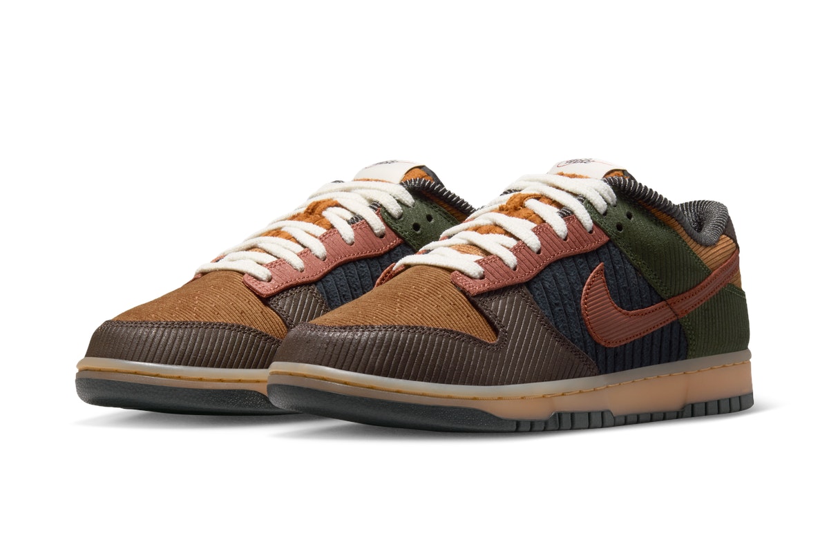 Nike Dunk Low PRM Light British Tan Corduroy Nike Dunk Low PRM Light British Tan Corduroy