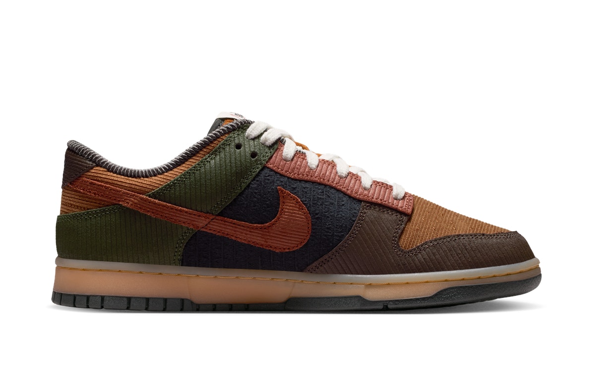 Nike Dunk Low PRM Light British Tan Corduroy Nike Dunk Low PRM Light British Tan Corduroy