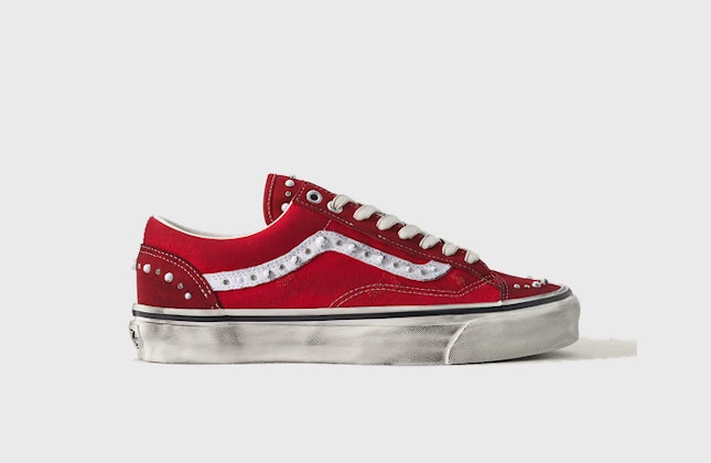 Vans Old Skool 36 Pearlized Pack Red Vans Old Skool 36 Pearlized Pack Red