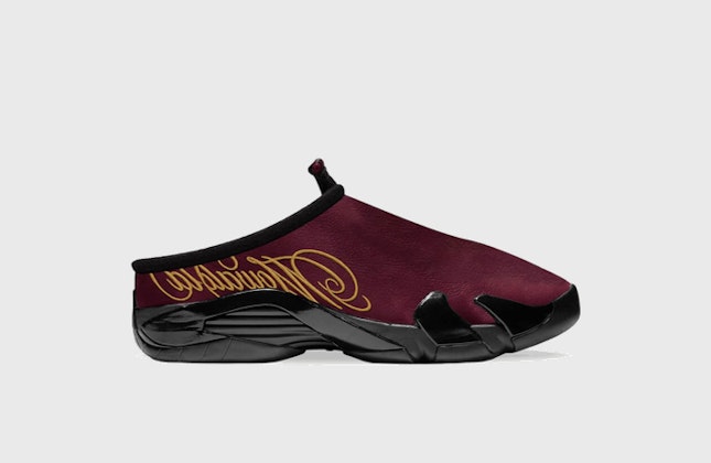 Mowalola x Nike Air Jordan 14 Mule Burnt Red Mowalola x Nike Air Jordan 14 Mule Burnt Red