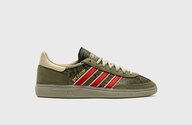 adidas Handball Spezial Snakeskin Olive Strata adidas Handball Spezial Snakeskin Olive Strata