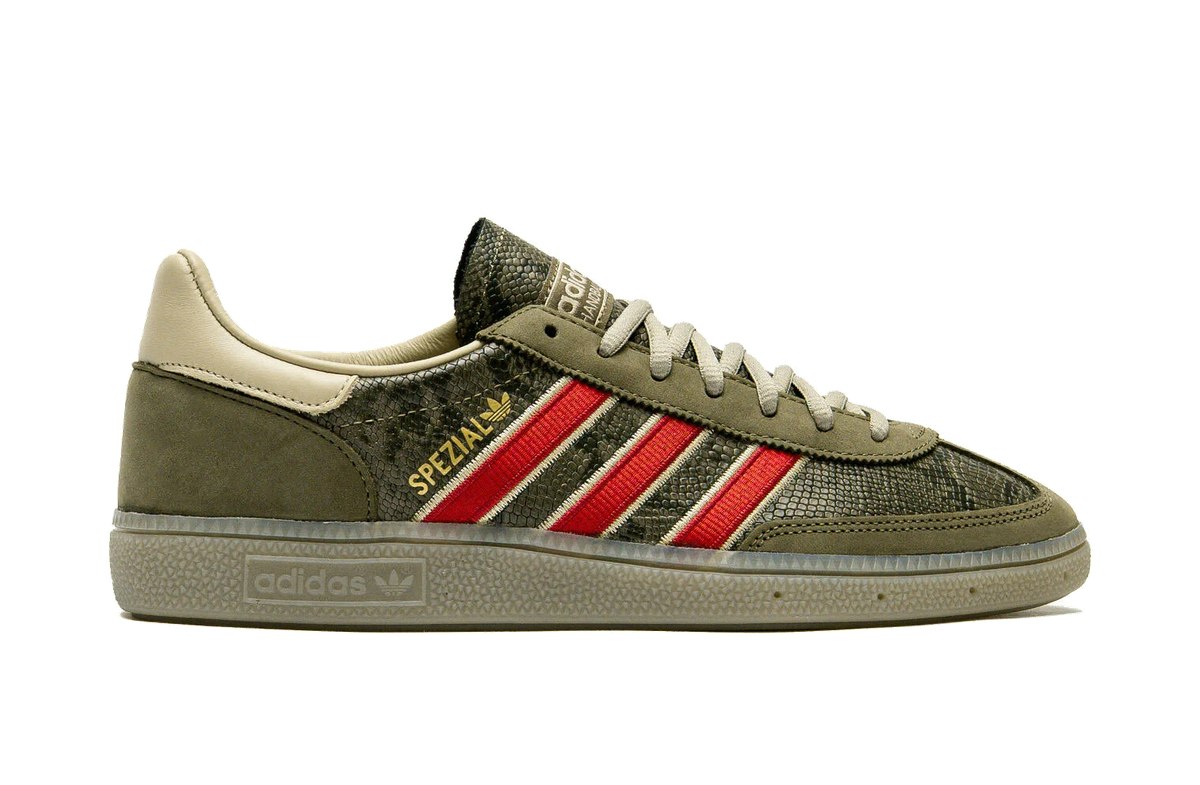 adidas Handball Spezial Snakeskin Olive Strata