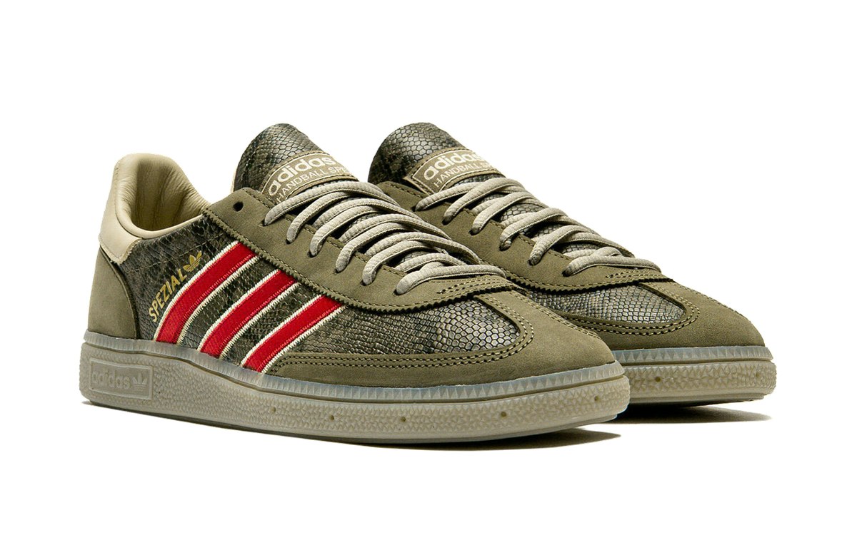 adidas Handball Spezial Snakeskin Olive Strata