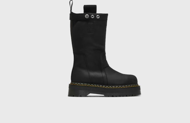 Rick Owens x Dr. Martens Quad Sole Pull On Boot