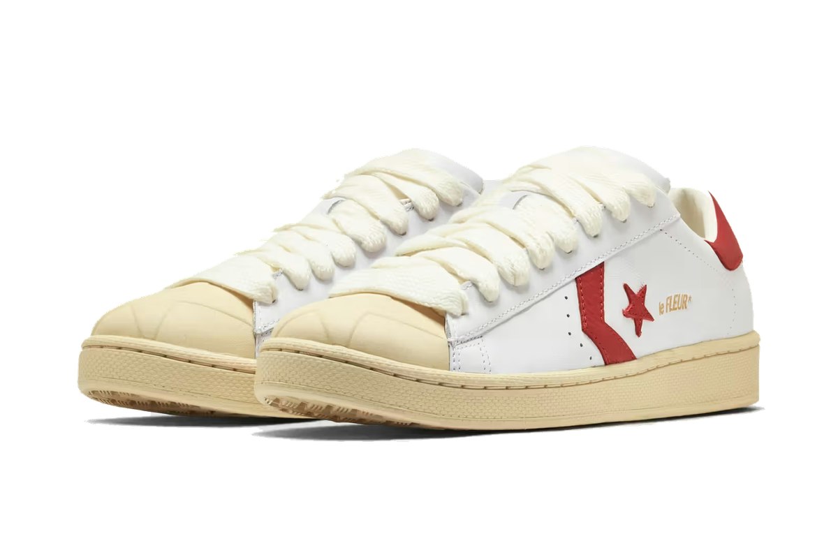 Golf Le Fleur x Converse Pro Leather White Golf Le Fleur x Converse Pro Leather White
