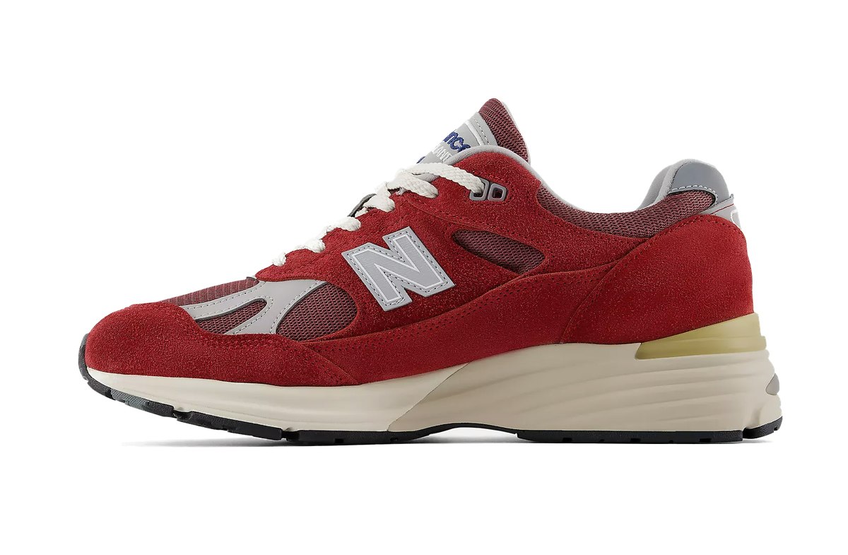 New Balance 991v2 Made in UK Karanda Red