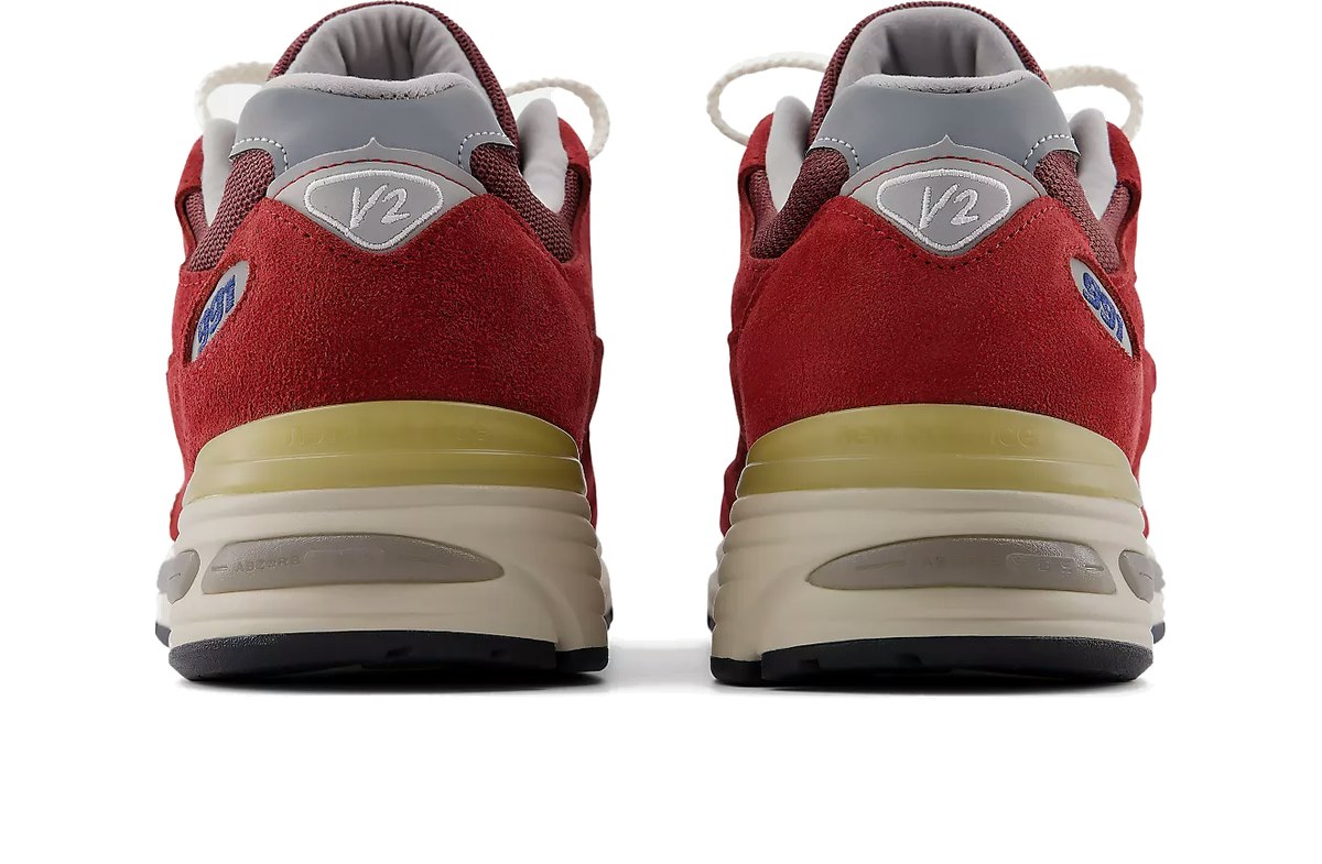 New Balance 991v2 Made in UK Karanda Red