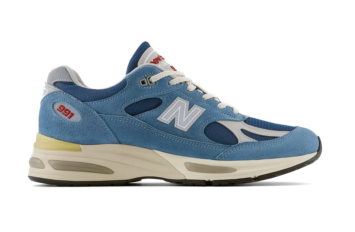 New Balance 991v2 Made in UK Bluesteel Poseidon