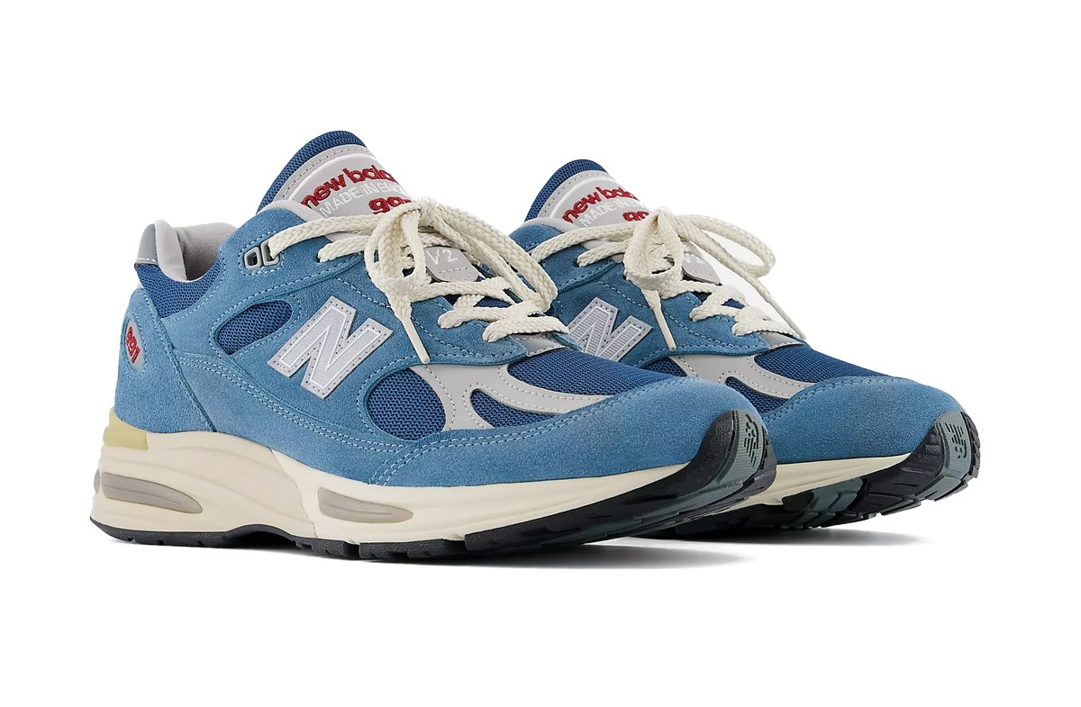 New Balance 991v2 Made in UK Bluesteel Poseidon