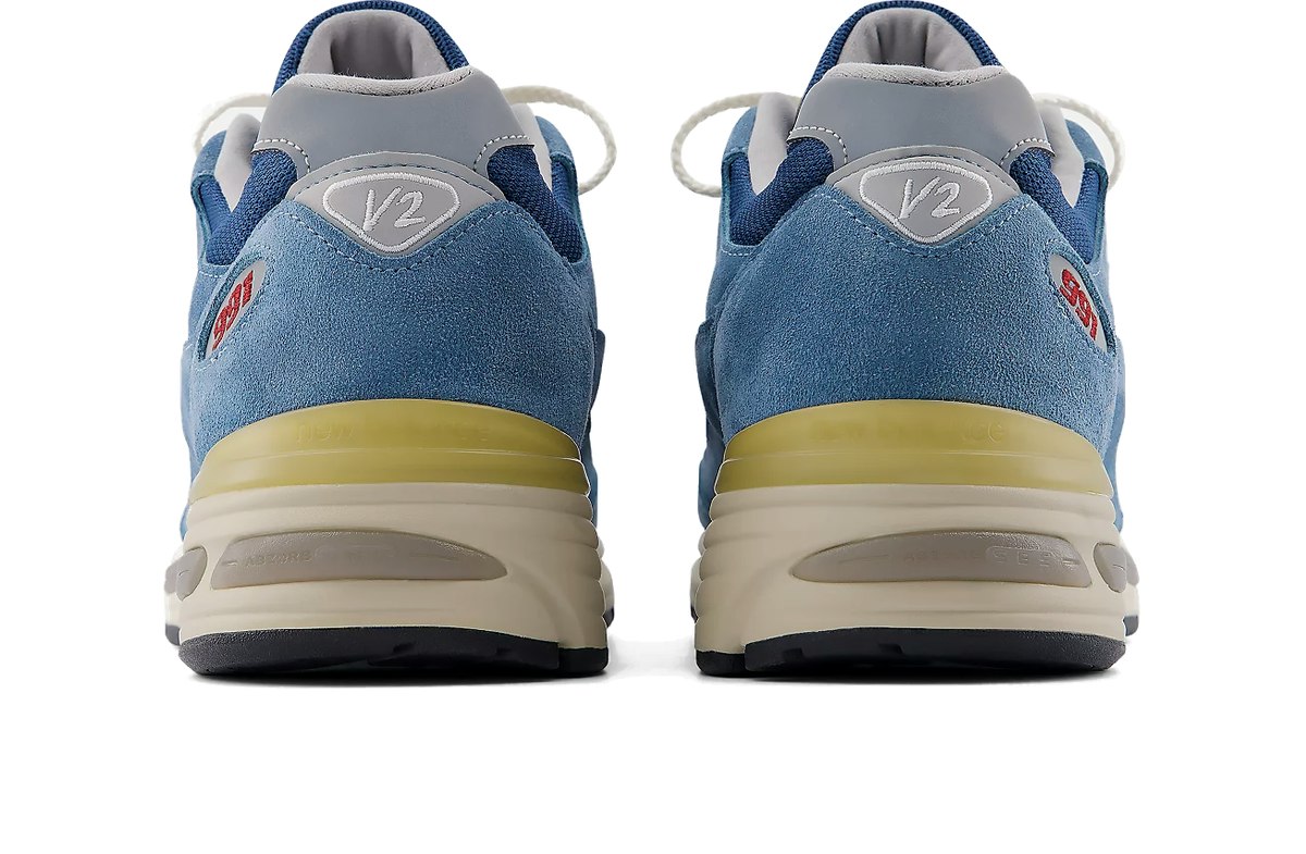 New Balance 991v2 Made in UK Bluesteel Poseidon