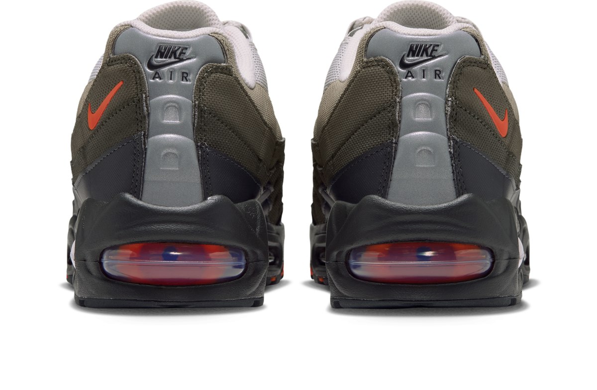 Nike Air Max 95 Big Bubble Dark Loden Safety Orange Nike Air Max 95 Big Bubble Dark Loden Safety Orange