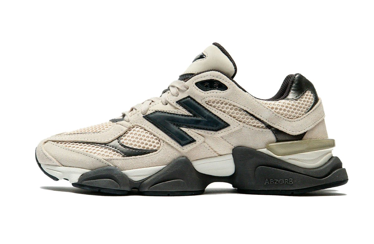 New Balance 9060 Timberwolf Black Cement New Balance 9060 Timberwolf Black Cement