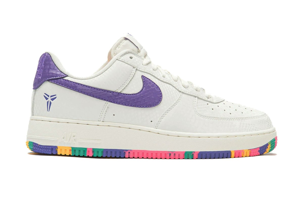 Kobe Bryant x Nike Air Force 1 Low Forever Sail Multi-Color Kobe Bryant x Nike Air Force 1 Low Forever Sail Multi-Color