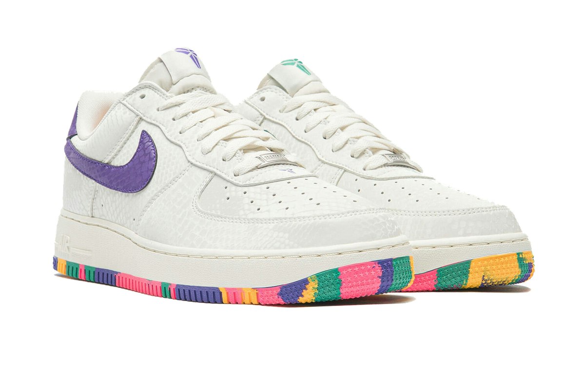 Kobe Bryant x Nike Air Force 1 Low Forever Sail Multi-Color Kobe Bryant x Nike Air Force 1 Low Forever Sail Multi-Color