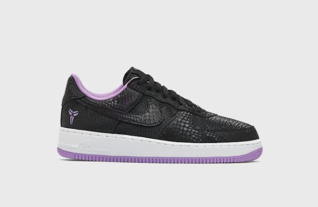 Kobe Bryant x Nike Air Force 1 Low Forever Black Purple Kobe Bryant x Nike Air Force 1 Low Forever Black Purple