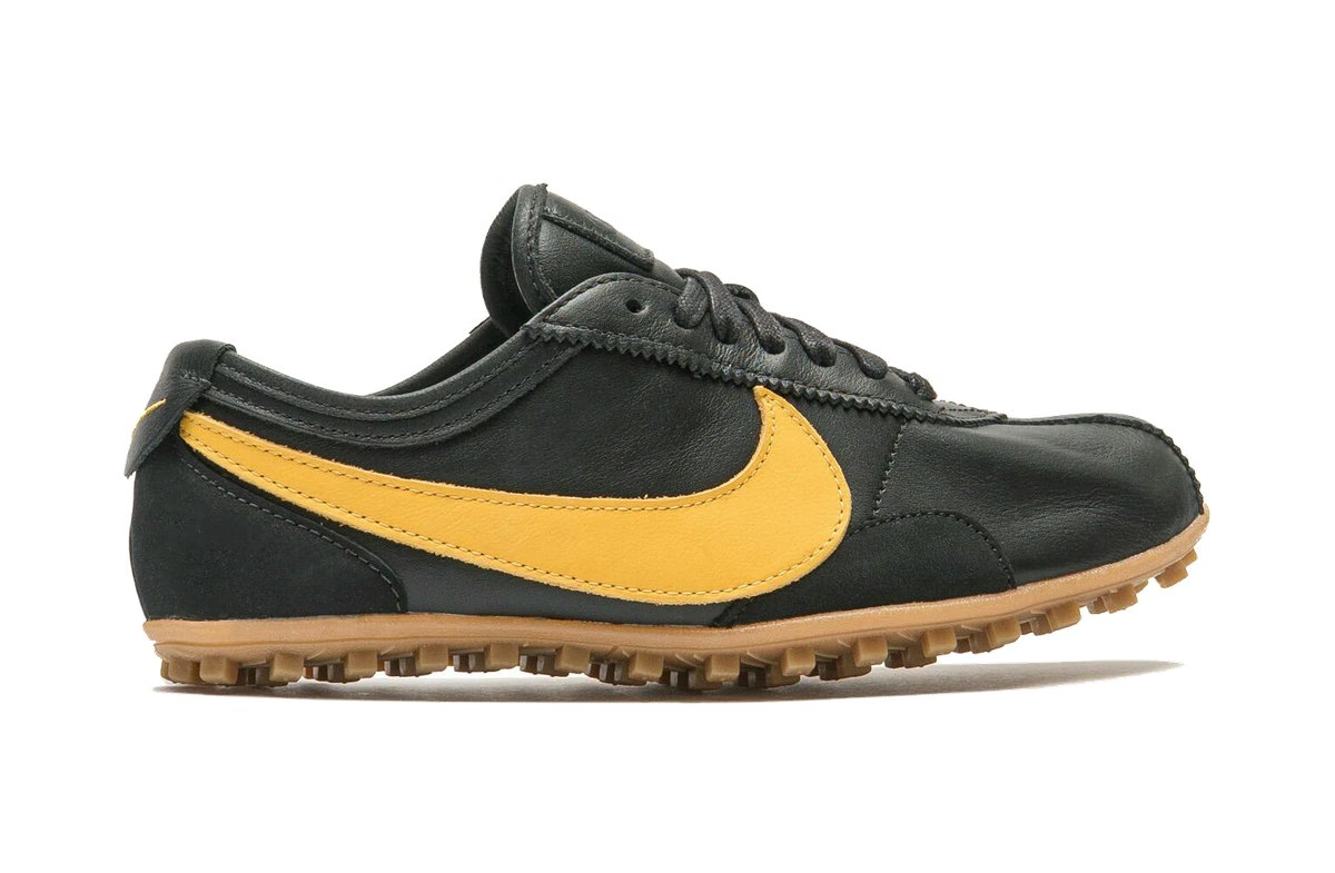 Nike Moon Shoe OG Leather Black Yellow Ochre Nike Moon Shoe OG Leather Black Yellow Ochre
