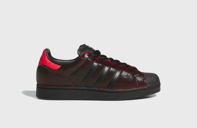 Anthony Edwards x adidas Superstar II Core Black Pure Ruby Anthony Edwards x adidas Superstar II Core Black Pure Ruby