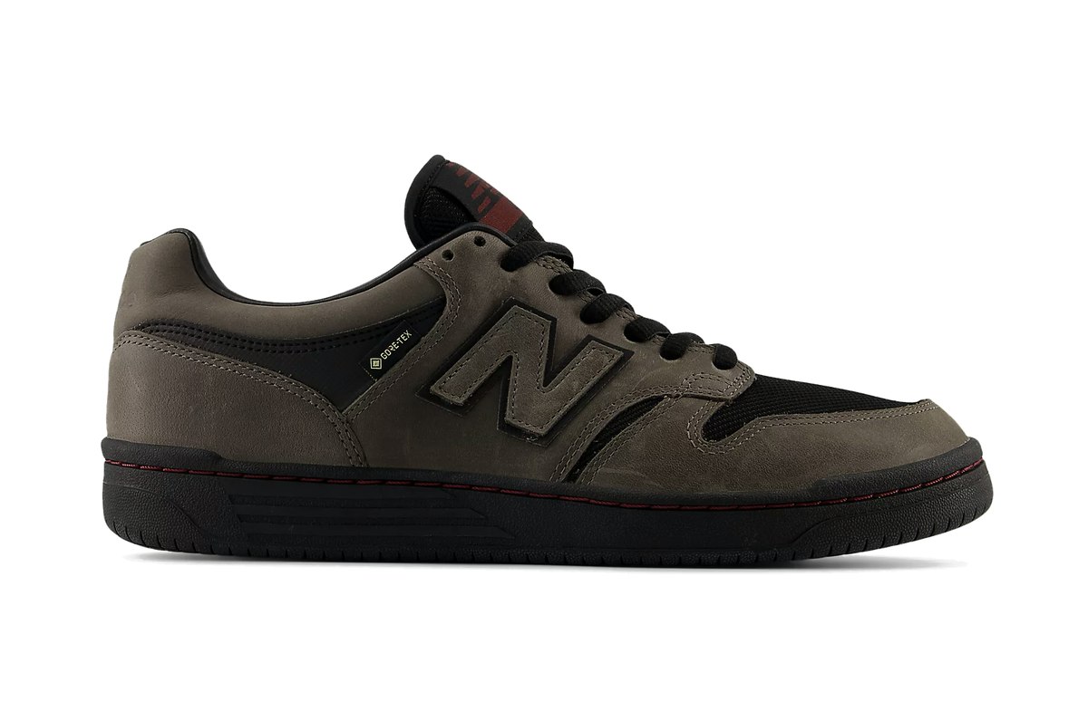 New Balance Numeric 480 GORE-TEX Black Charcoal Gray