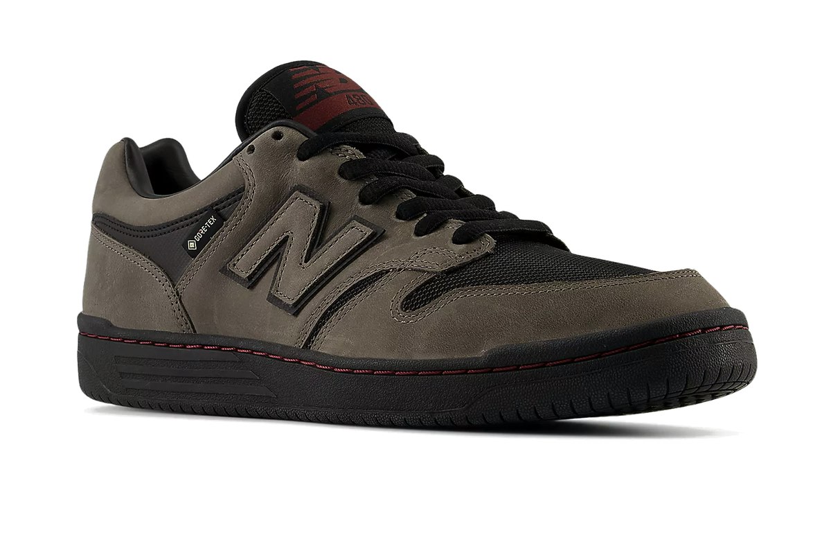 New Balance Numeric 480 GORE-TEX Black Charcoal Gray