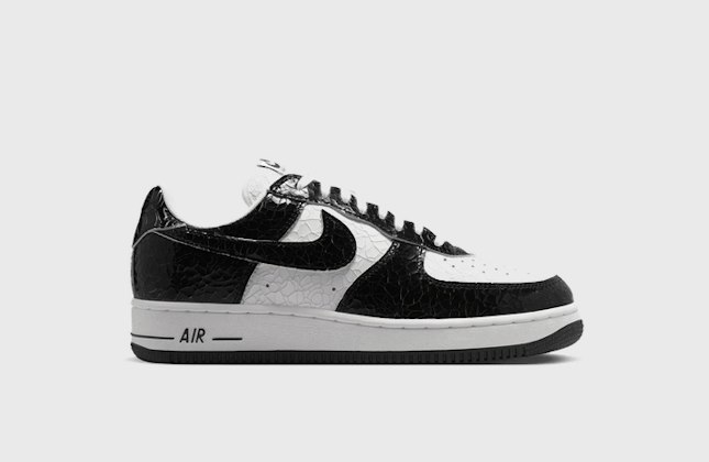Nike Air Force 1 '01 Cracked Patent Leather Black Nike Air Force 1 '01 Cracked Patent Leather Black