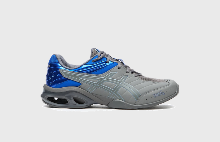 Asics Gel-Kinetic FR Clay Grey Illusion Blue