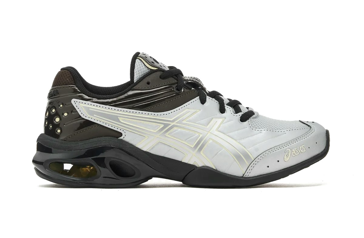 Asics Gel-Kinetic FR Pure Silver Black Asics Gel-Kinetic FR Pure Silver Black