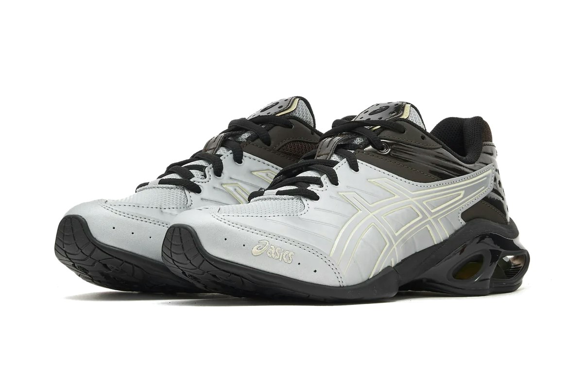 Asics Gel-Kinetic FR Pure Silver Black Asics Gel-Kinetic FR Pure Silver Black