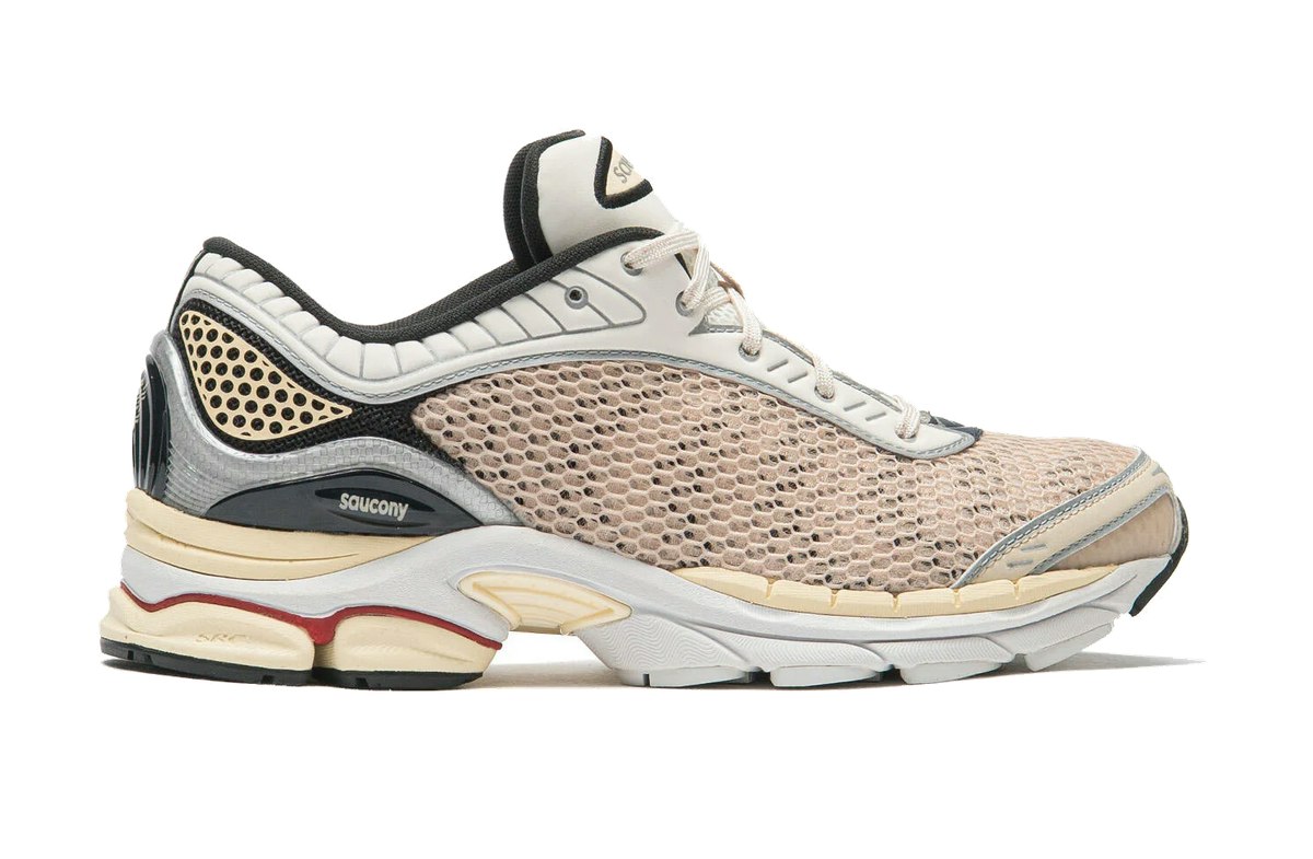 Highsnobiety x Saucony ProGrid Paramount Oatmeal Highsnobiety x Saucony ProGrid Paramount Oatmeal