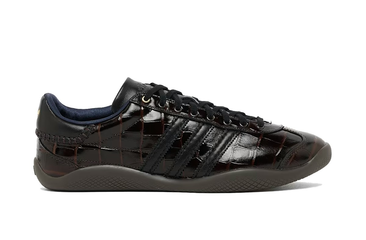 Wales Bonner x adidas Karintha Croc Dark Brown Wales Bonner x adidas Karintha Croc Dark Brown