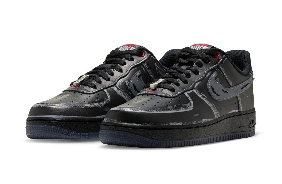Nike Air Force 1 Low Scream Ghostface Black Nike Air Force 1 Low Scream Ghostface Black