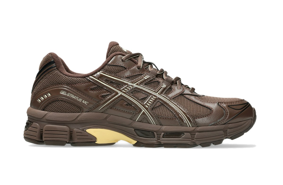 emmi x Asics Gel-Stratus MC Brown Storm