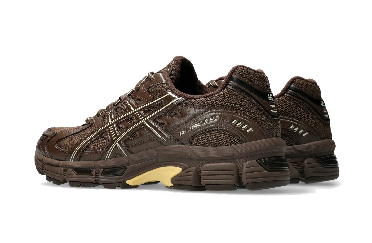 emmi x Asics Gel-Stratus MC Brown Storm