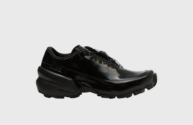 Maison Margiela MM6 x Salomon Leather Sneaker Black