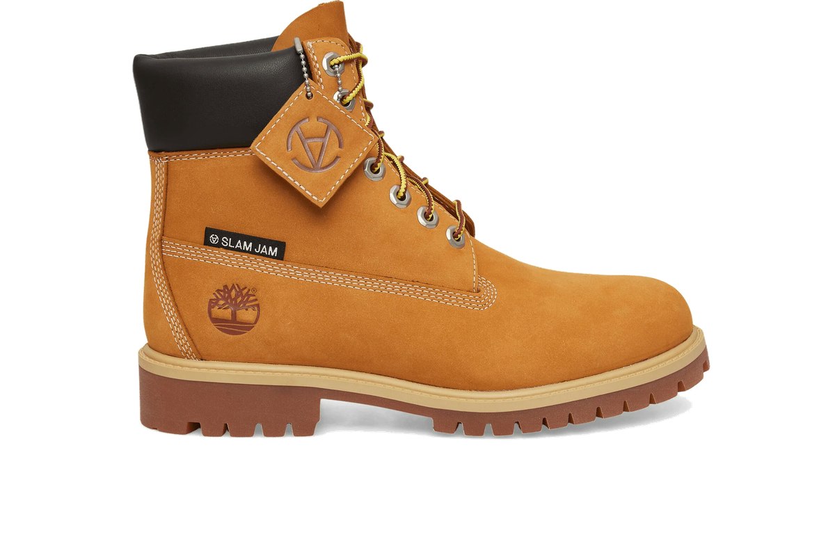 Slam Jam x Timberland 6-Inch Waterproof Boots Wheat Slam Jam x Timberland 6-Inch Waterproof Boots Wheat