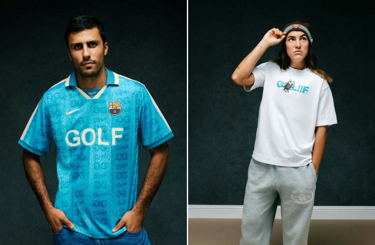 GOLF WANG x Nike FC Barcelona Apparel Collection GOLF WANG x Nike FC Barcelona Apparel Collection