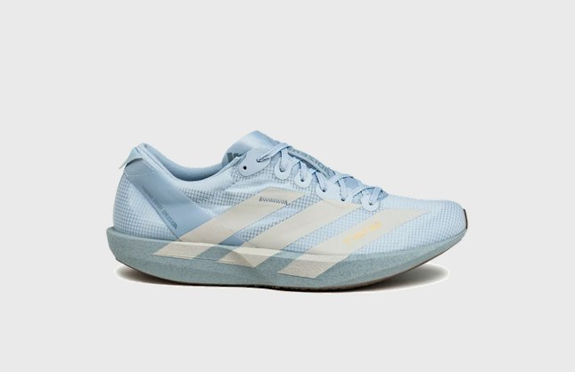 Satisfy x adidas Adizero Adios Wonder Blue