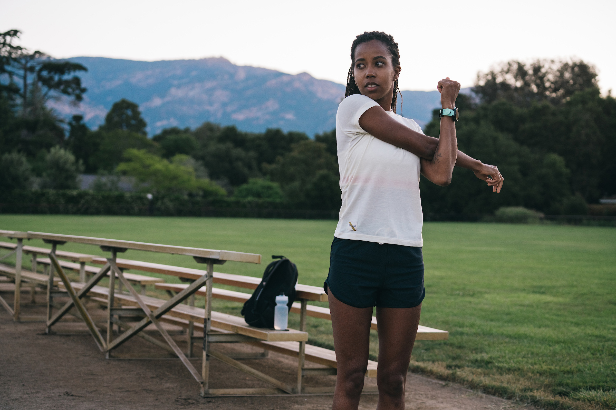 tracksmith van cortlandt grand shorts