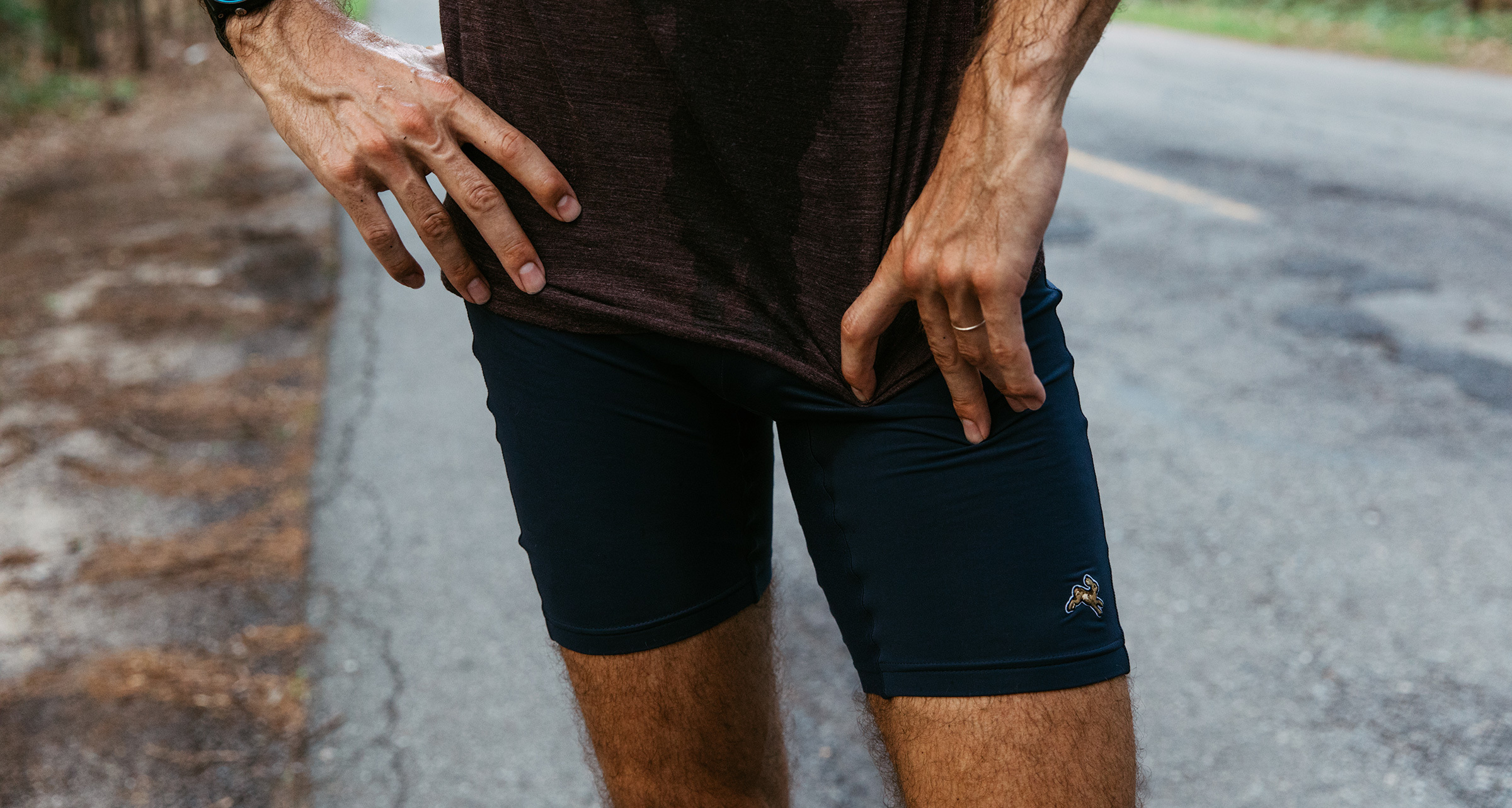 Men's Reggie Half Tights | Tracksmith