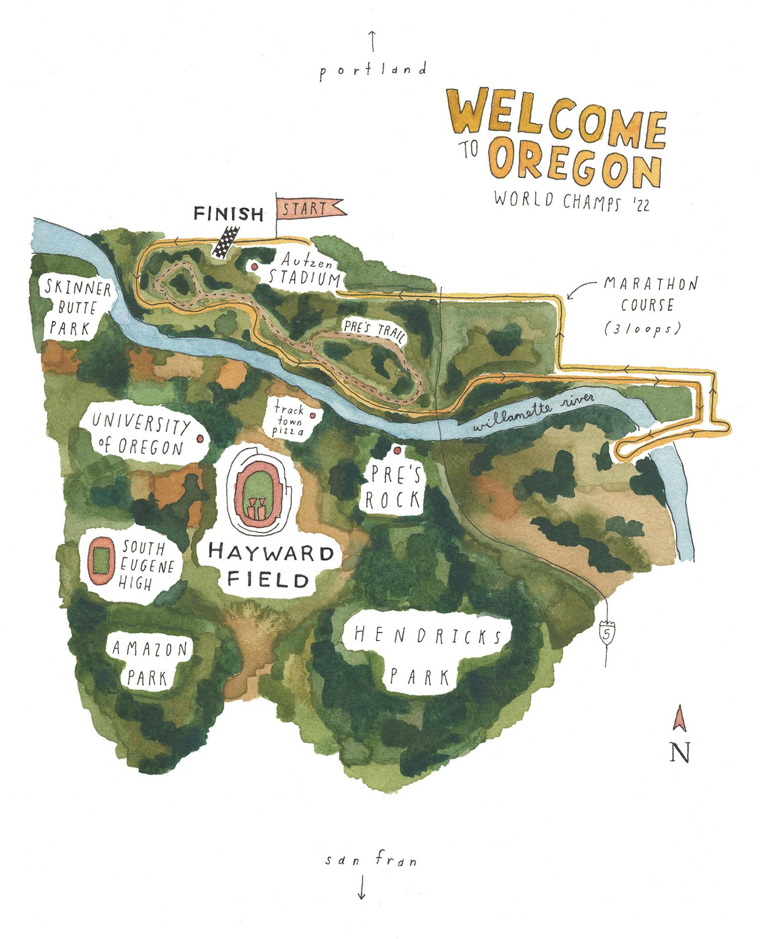 Welcome to Eugene 22 | Tracksmith