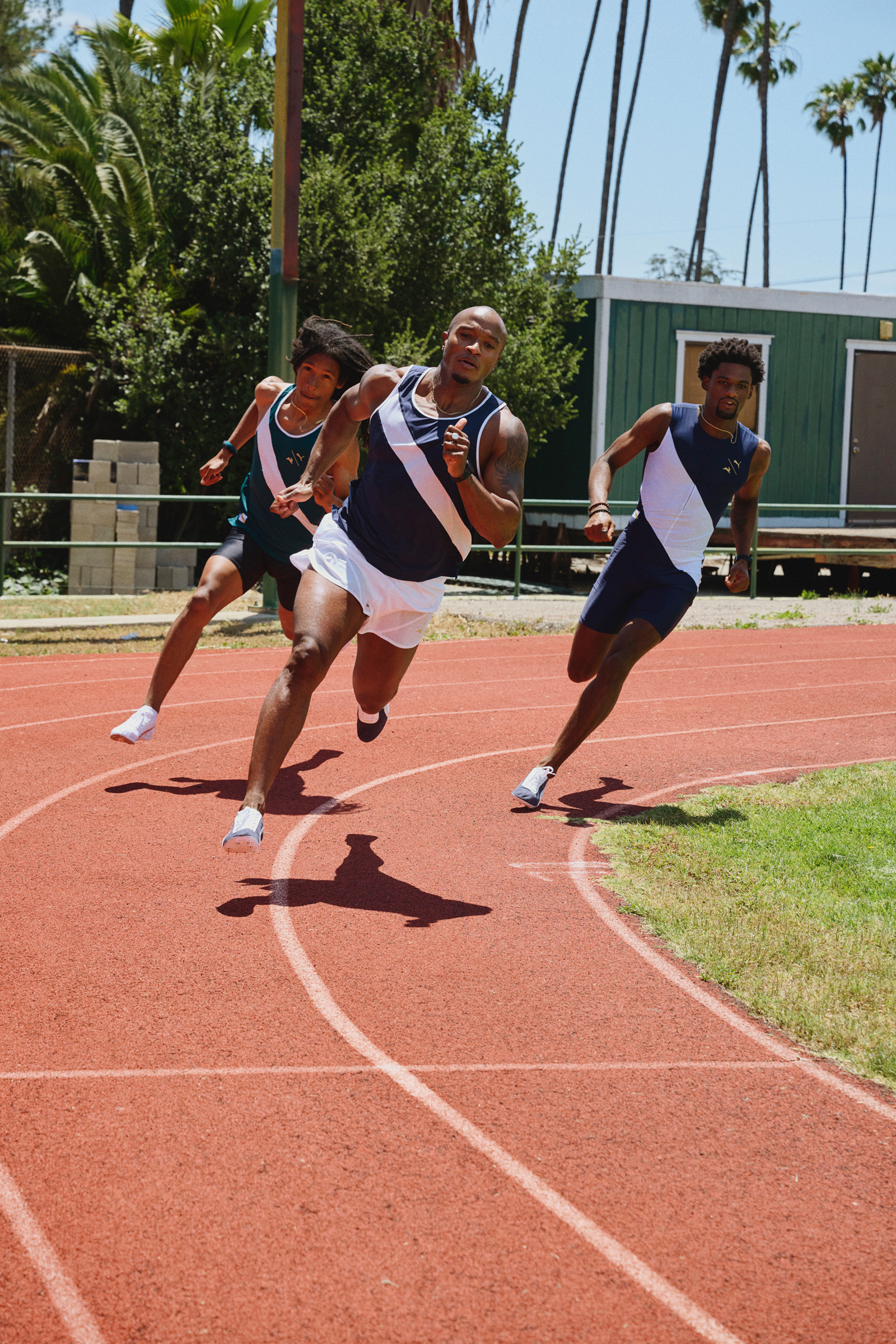 Track and field discount tights