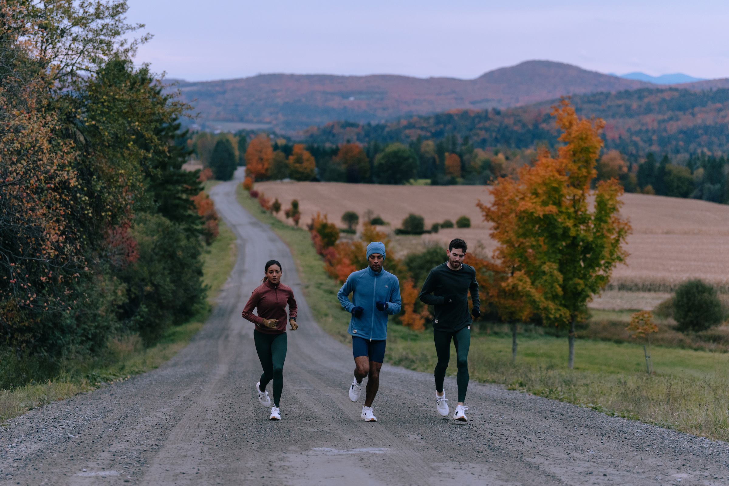 Fleece running jacket top