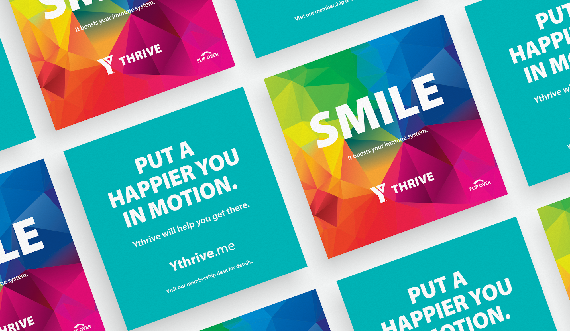 YThrive postcards