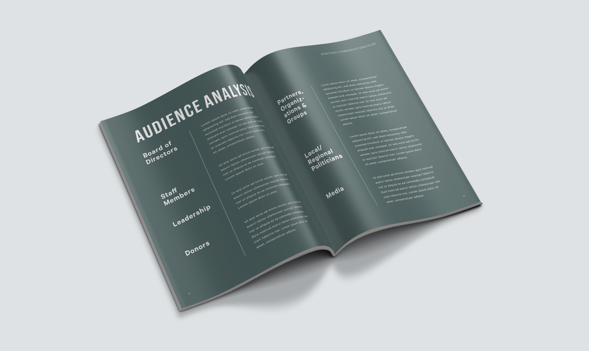 Open book: Audience Analysis