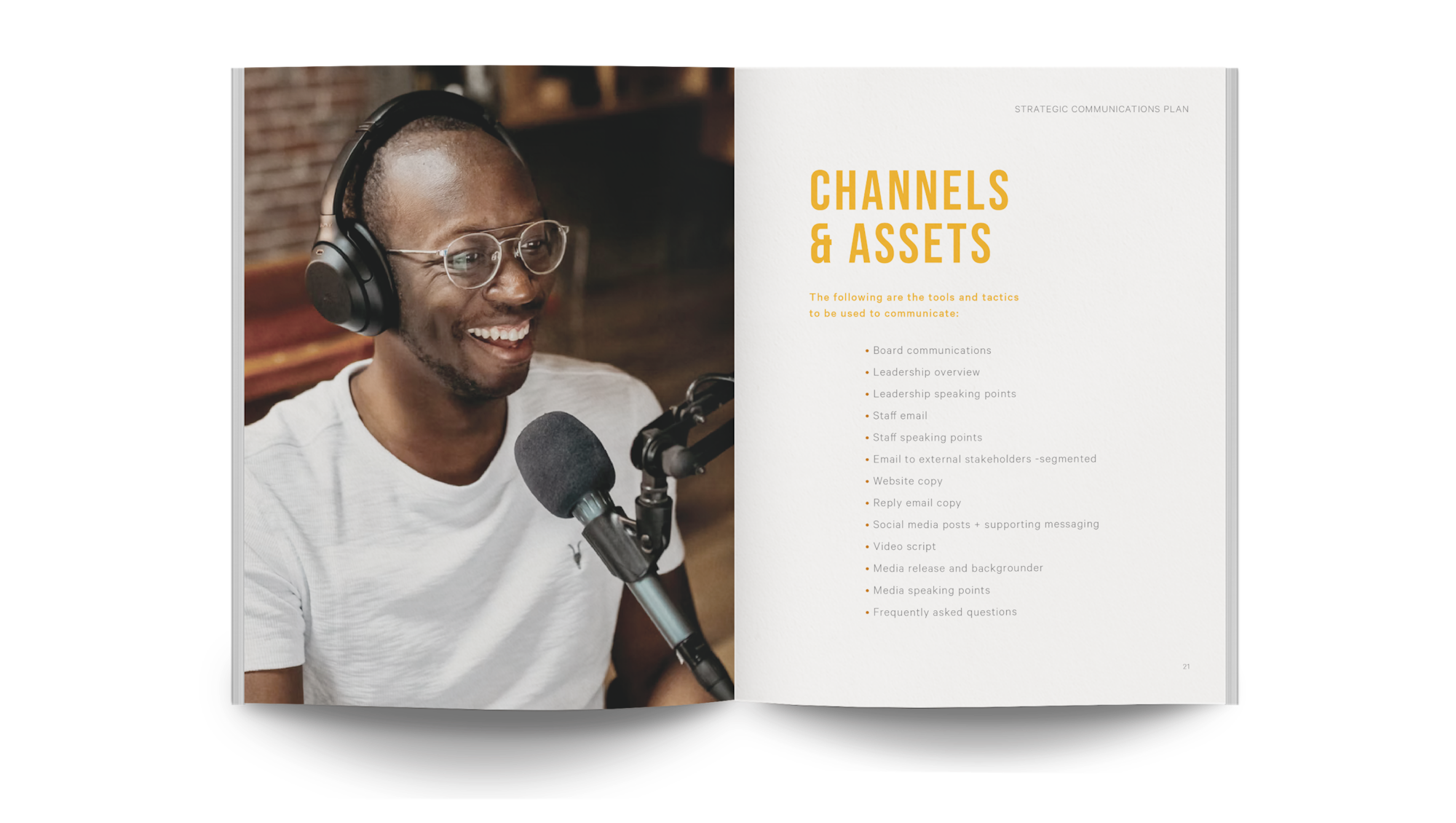 Open Book: Channels & Assets