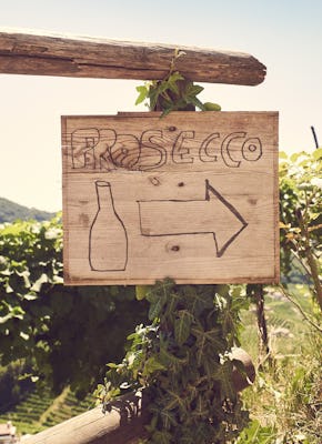 Sign of Prosecco