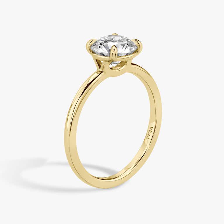 Signature Diamond Solitaire | Modern Engagement Rings | VRAI
