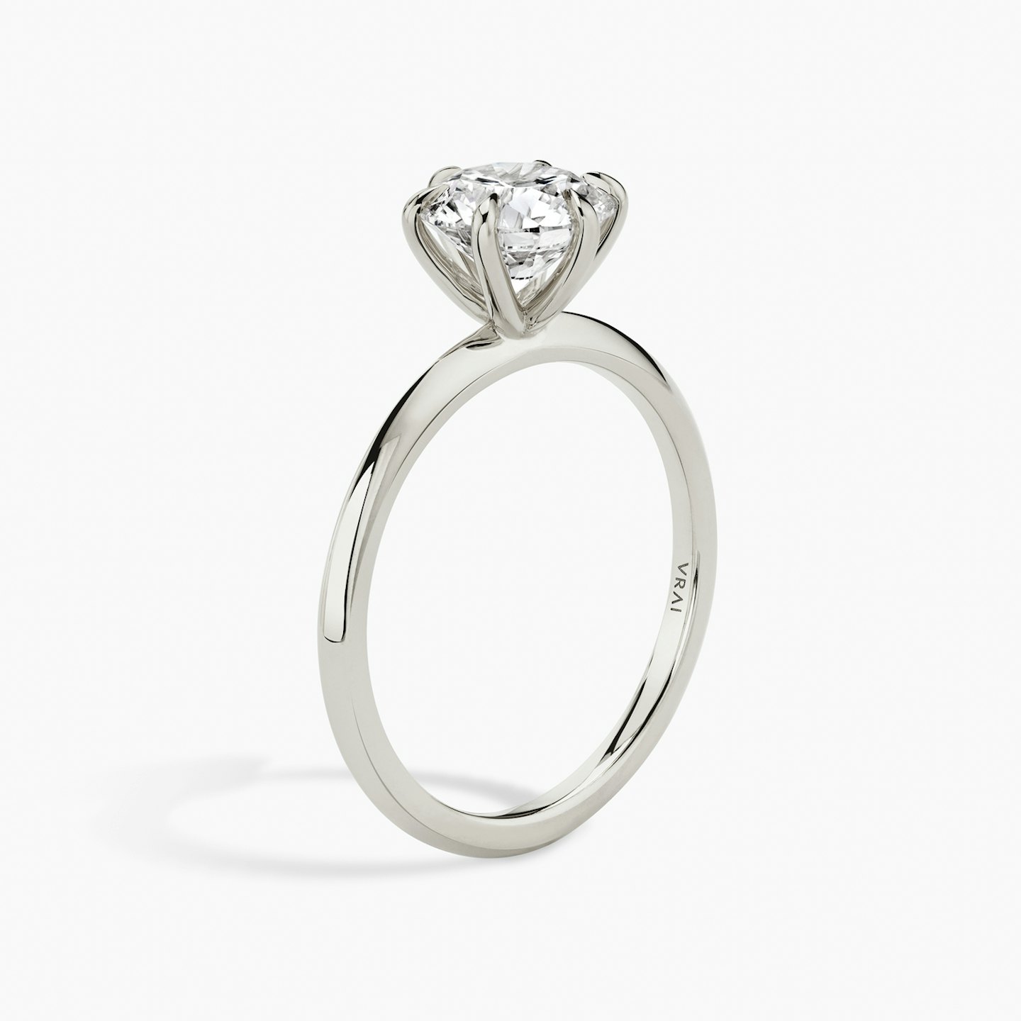 Knife Edge Engagement Ring Closeup image of Knife Edge Engagement Ring
