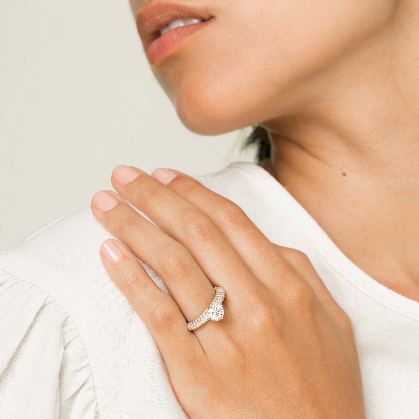 Curator Engagement Ring Closeup image of Curator Engagement Ring