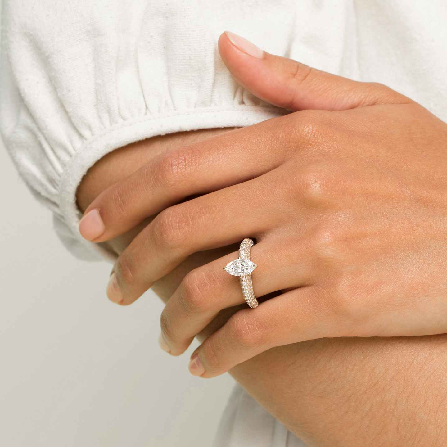 Curator Engagement Ring Closeup image of Curator Engagement Ring