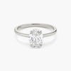 signature pring oval engagement ring